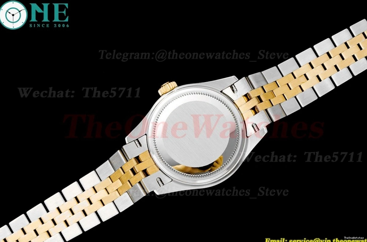 Silver Ladies Dial NH05 Datejust TWS SS 28mm YG 0212